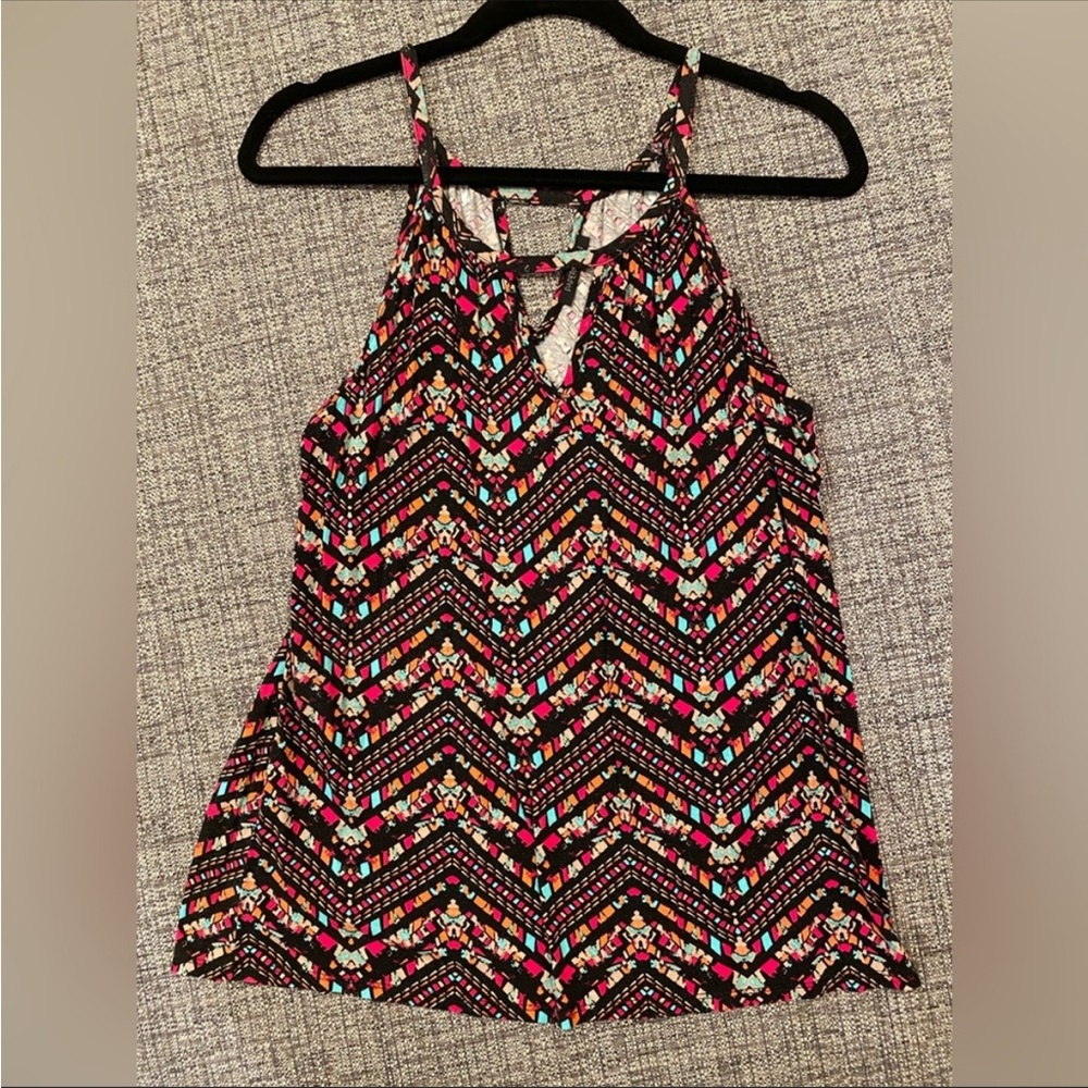 Multi Colored, Patterned Tank Top Trio - image 7